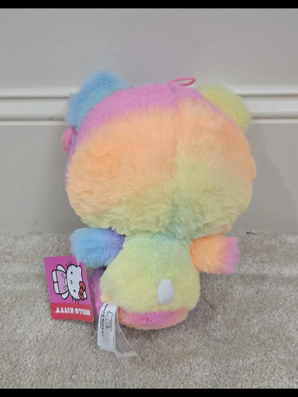 Sanrio Hello Kitty Rainbow Plush Toy - Multicolor